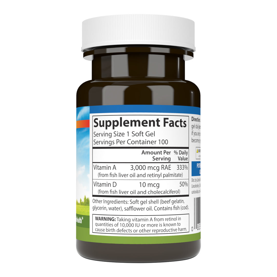 Vitamins A & D 10,000 IU + 400 IU