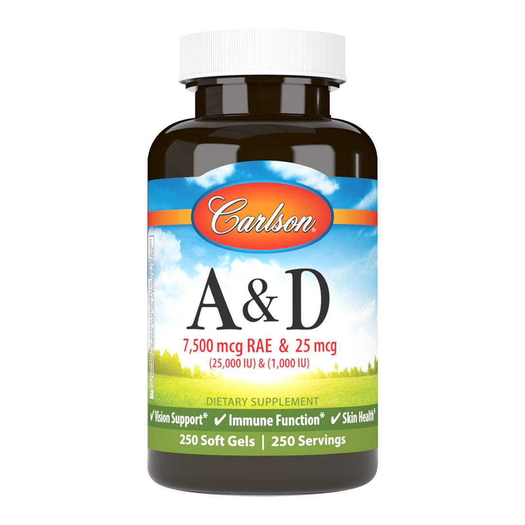 Vitamins A & D 25,000 IU + 1,000 IU
