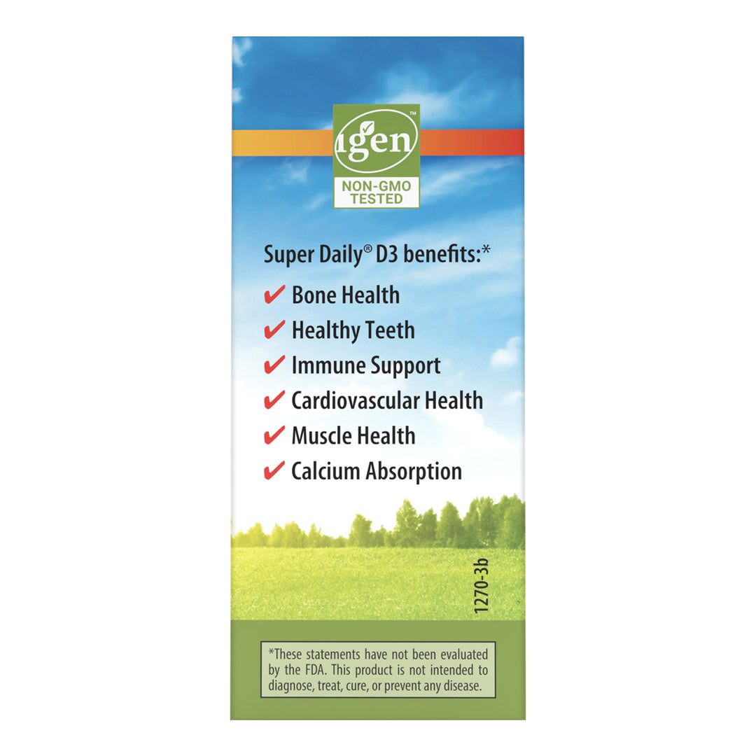 Super Daily® D3 1,000 IU (25 mcg)