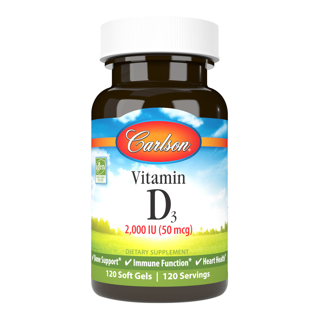 Vitamin D3 2,000 IU (50 mcg)