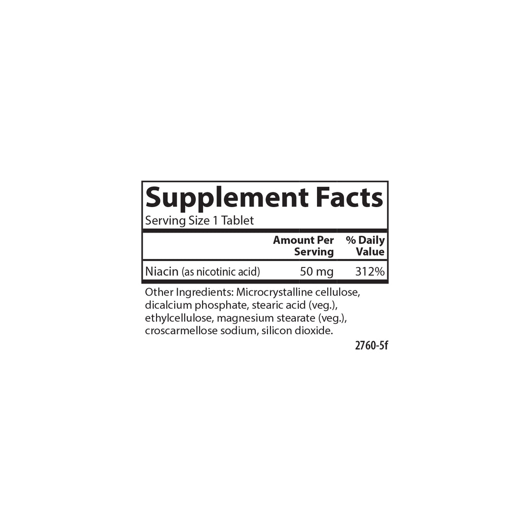Niacin 50 mg