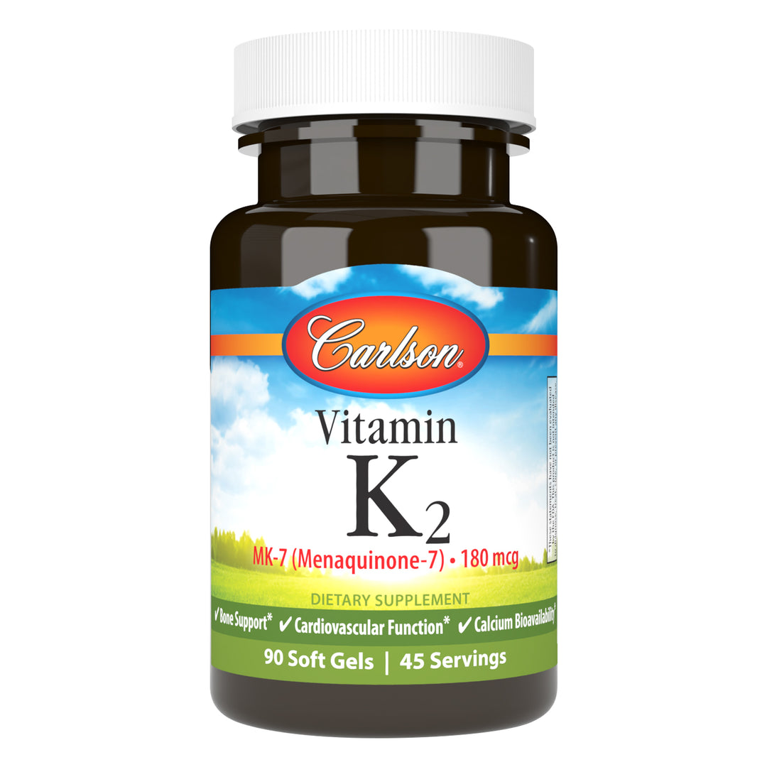 Vitamin K2 as MK-7 180 mcg
