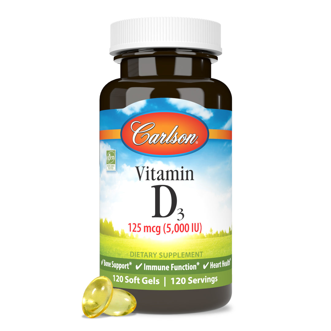 Vitamin D3 5,000 IU (125 mcg)