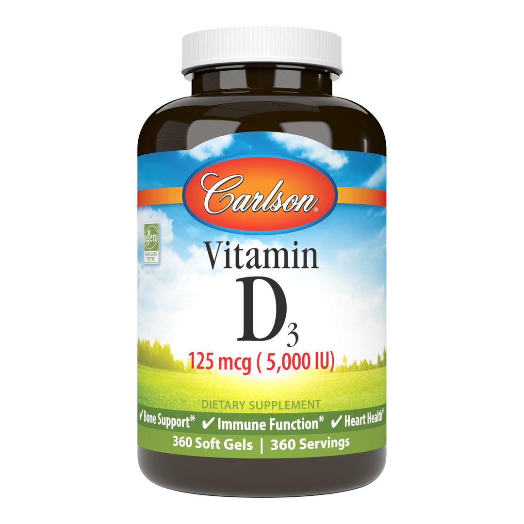 Vitamin D3 5,000 IU (125 mcg)