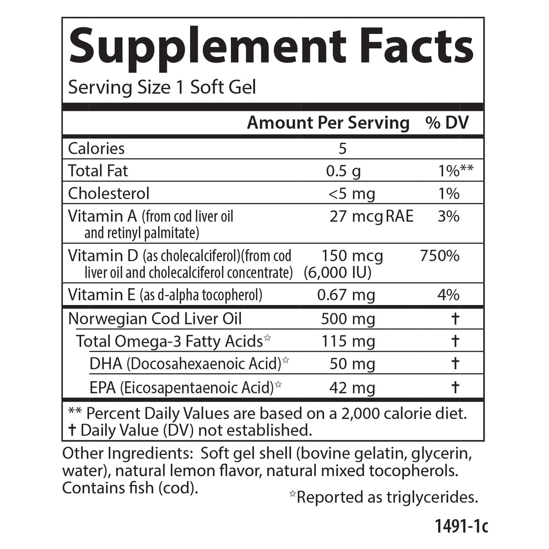 Solar D Gems® 6,000 IU (150 mcg)
