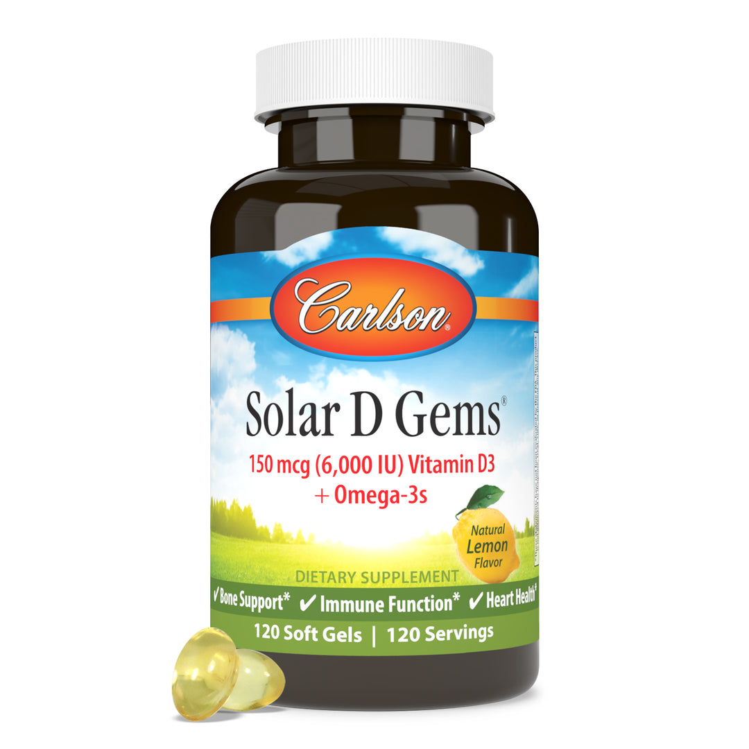 Solar D Gems® 6,000 IU (150 mcg)