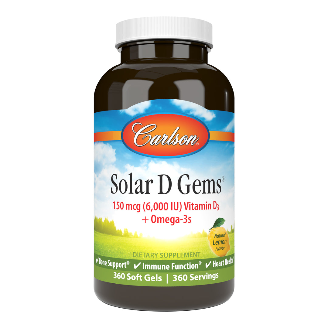 Solar D Gems® 6,000 IU (150 mcg)