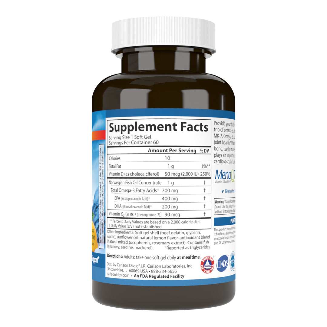 Elite Omega-3 + D & K
