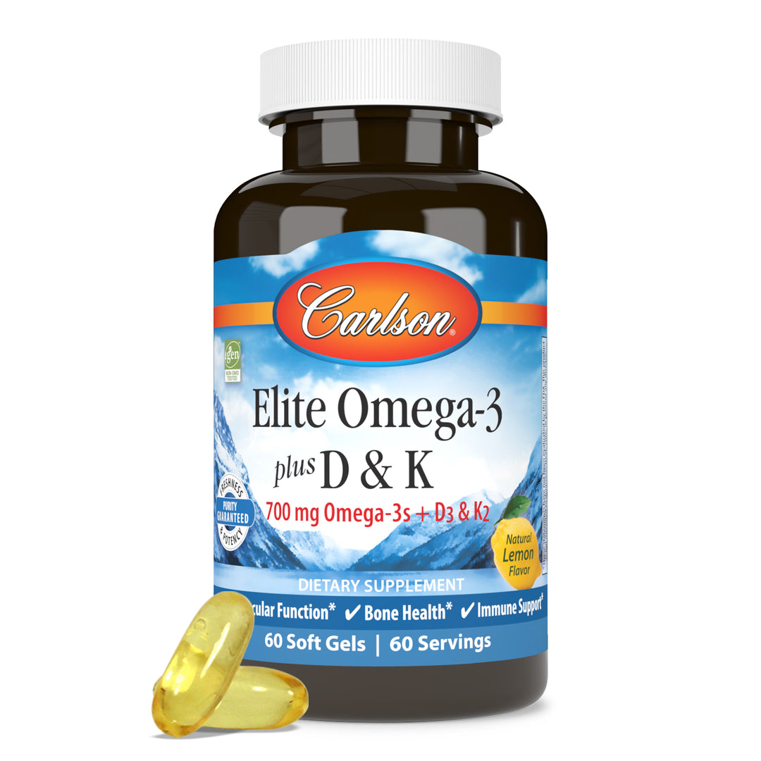 Elite Omega-3 + D & K