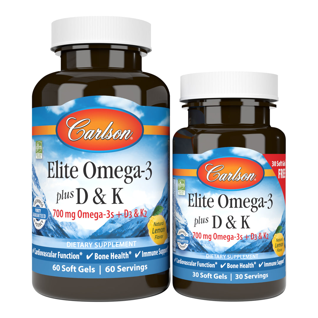 Elite Omega-3 + D & K