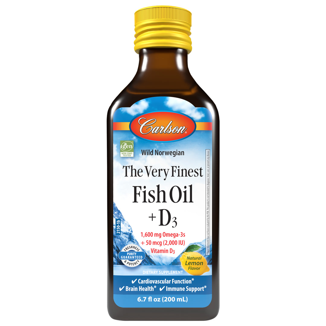 The Very Finest Fish Oil + D3