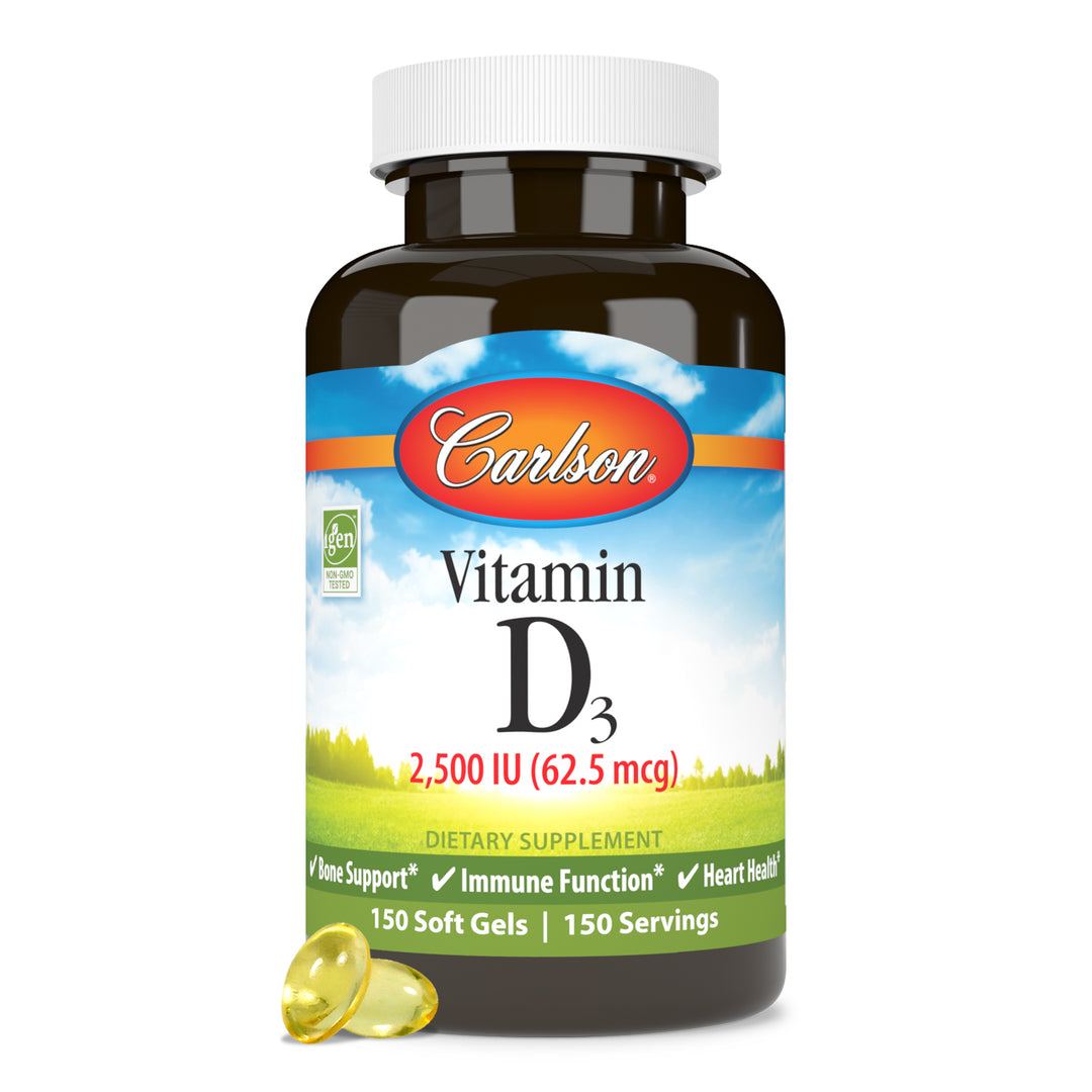 Vitamin D3 2,500 IU (62.5 mcg)