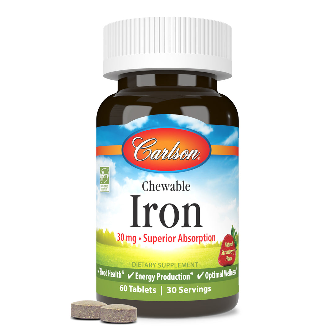 Chewable Iron, Strawberry