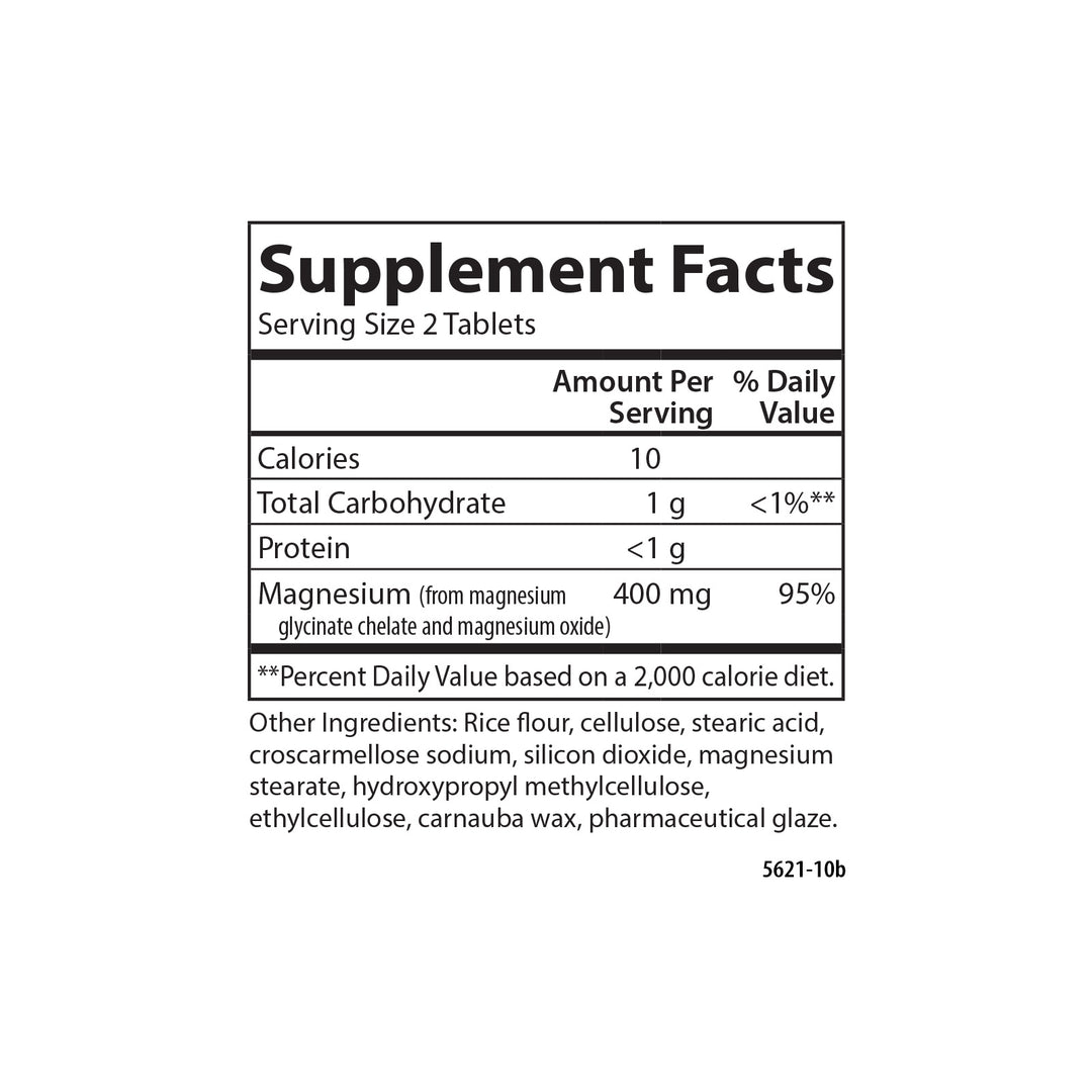 Chelated Magnesium Glycinate 400 mg