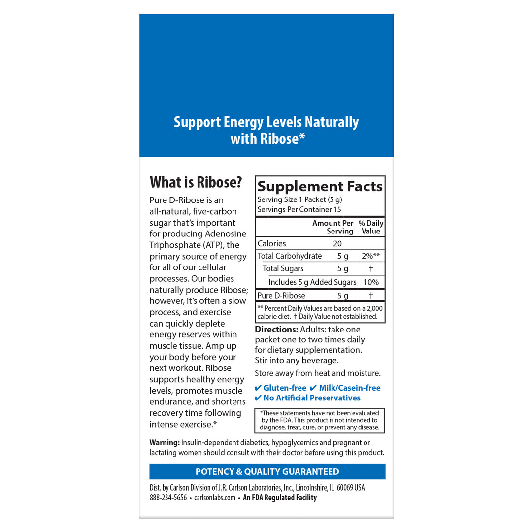 Ribose Grab + Go Packs