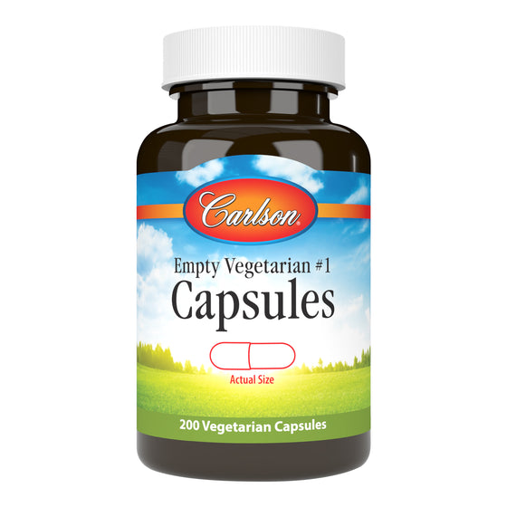 Empty Vegetarian Capsules are easy to pull apart and fill, and they come in a convenient screw-cap bottle, great for traveling or on-the-go lifestyles. vegetarian capsules. sku_9414
