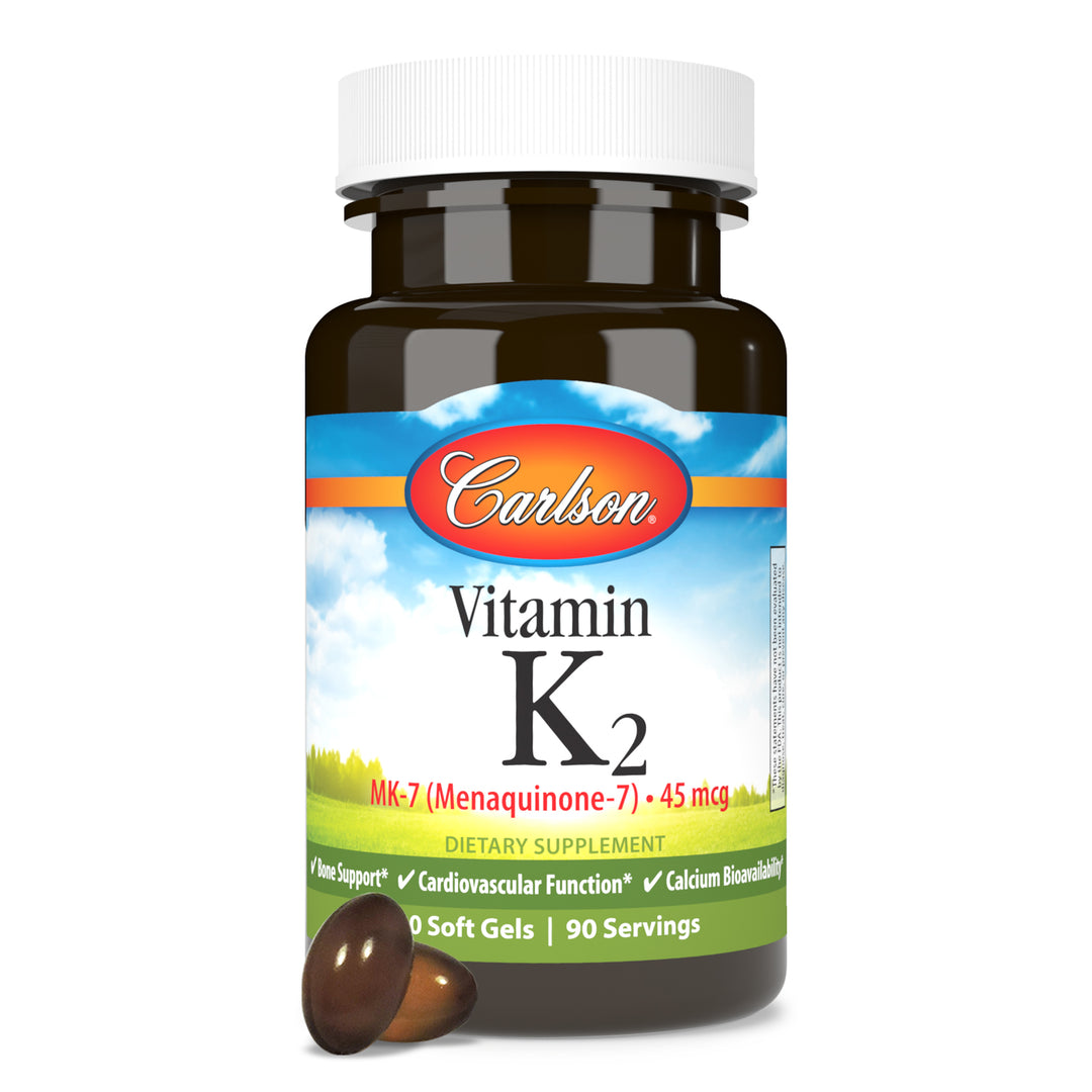 Vitamin K2 as MK-7 45 mcg