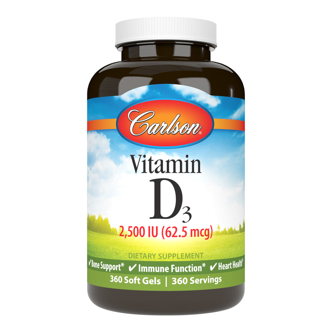 Vitamin D3 2,500 IU (62.5 mcg)