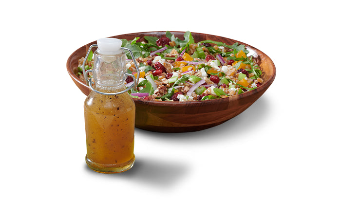 Farro Salad with Green Apple-Maple Dressing