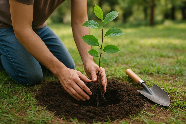 planting a tree