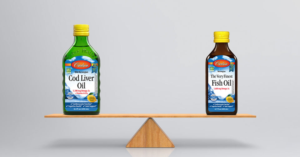 The Difference Between Fish Oil and Cod Liver Oil