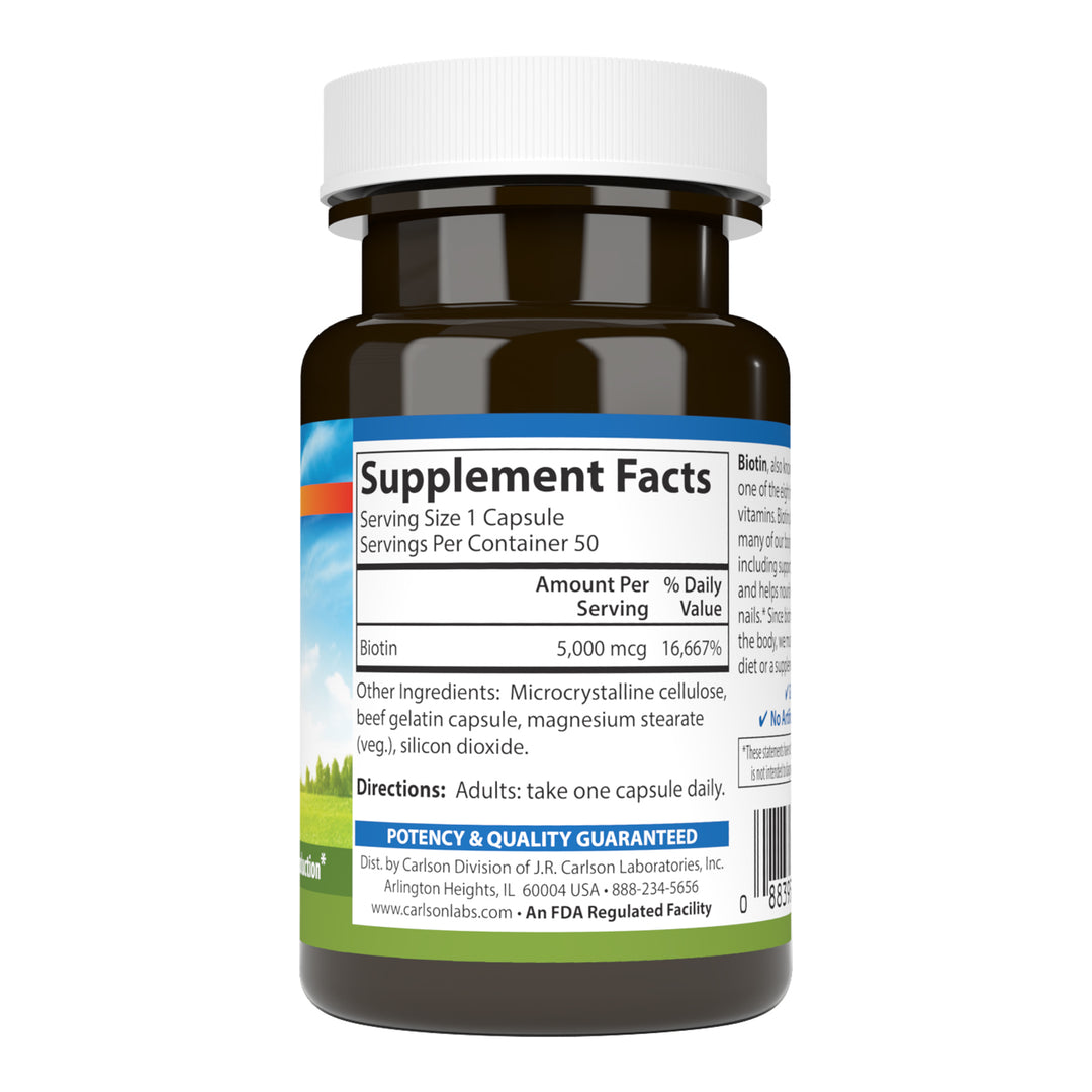 Biotin 5,000 mcg
