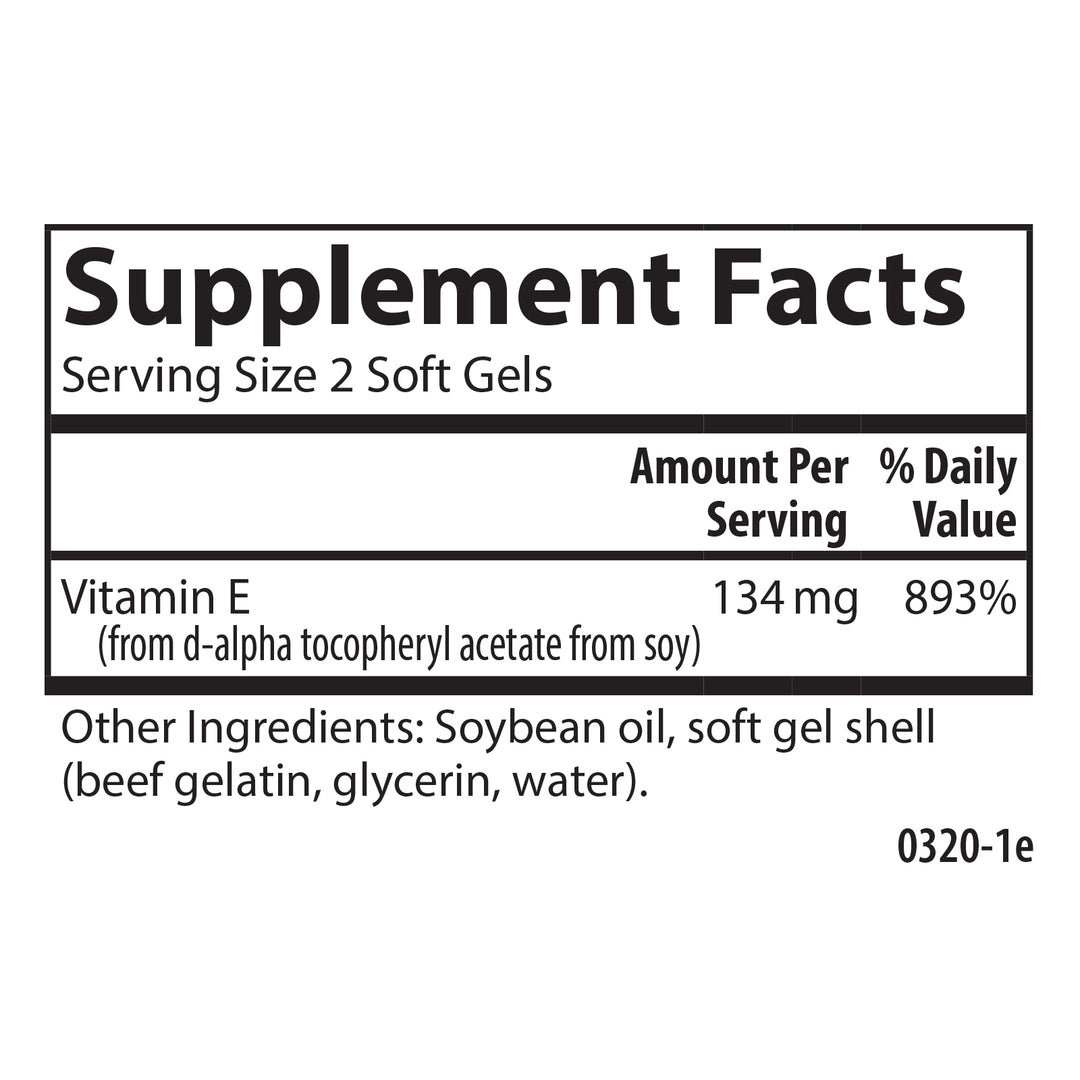 E-Gems® 200 IU (134 mg)
