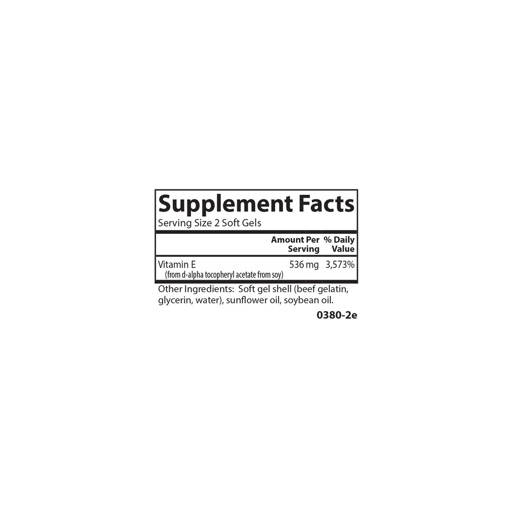E-Gems® 800 IU (536 mg)