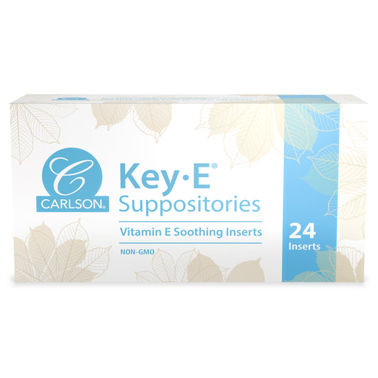 Key-E Suppositories for vaginal or rectal use. sku_0554-2
suppository for vaginal dryness, vitamins for vaginal dryness