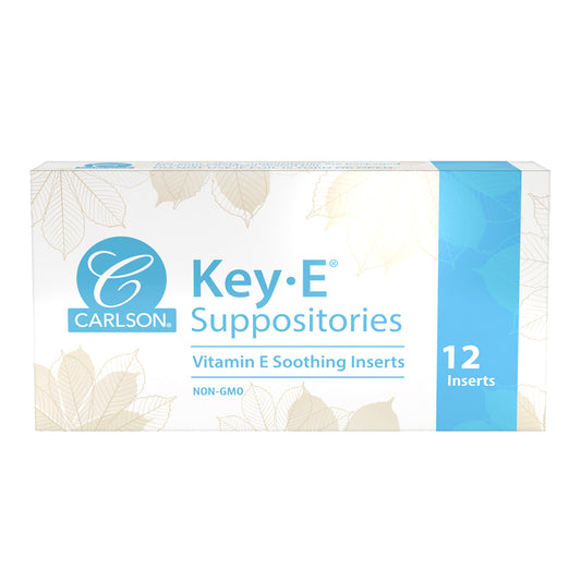 Key-E Suppositories for vaginal or rectal use.  sku_0555
suppository for vaginal dryness, vitamins for vaginal dryness