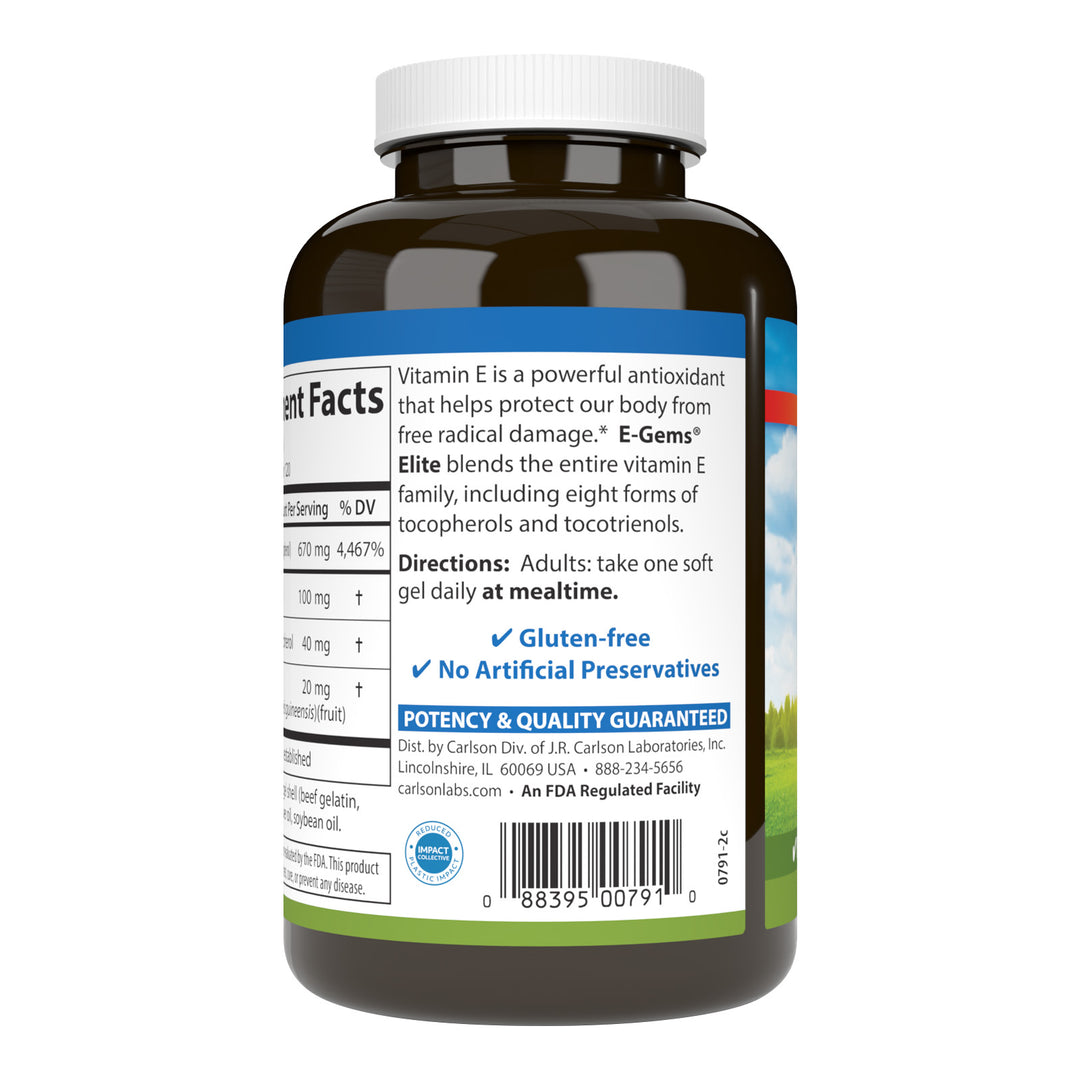 E-Gems® Elite 1,000 IU (670 mg)