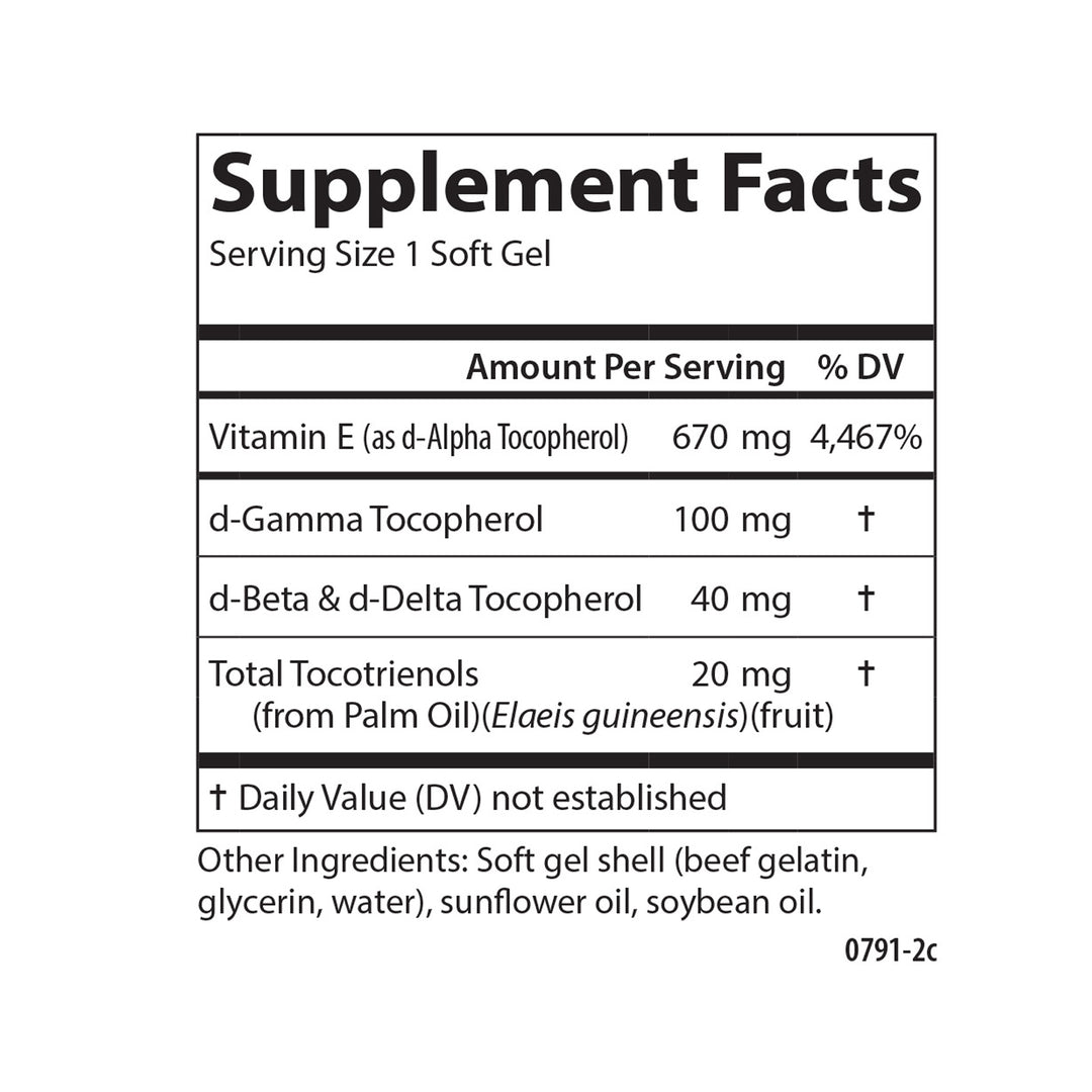 E-Gems® Elite 1,000 IU (670 mg)