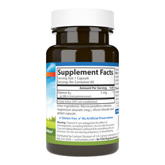 Vitamin K2 as MK-4 5 mg