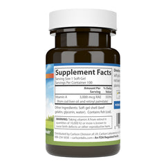 Vitamin A 10,000 IU (3,000 mcg RAE)