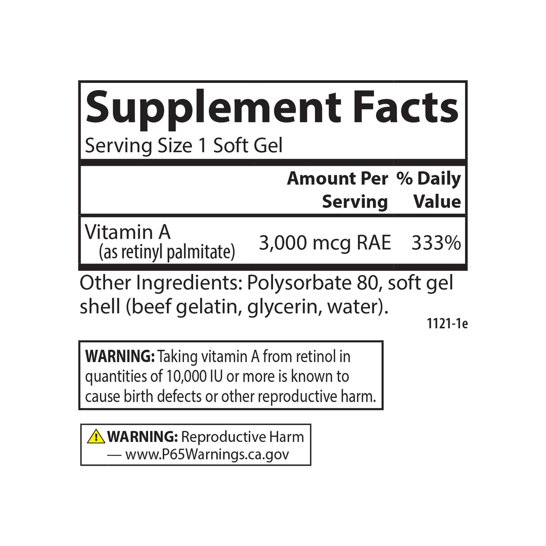 Vitamin A Solubilized