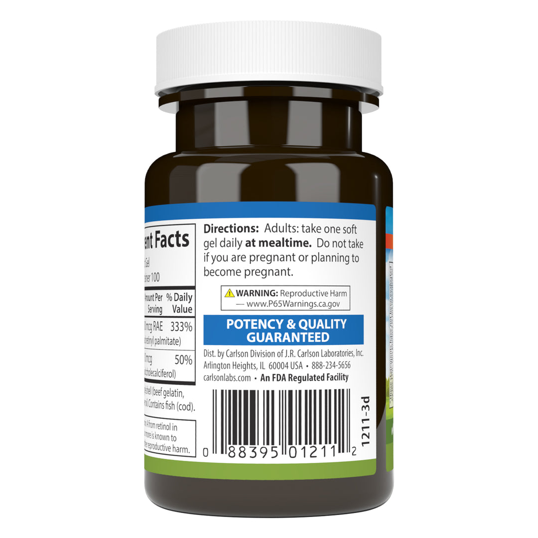 Vitamins A & D 10,000 IU + 400 IU