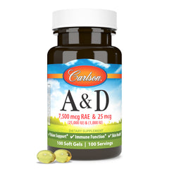 Vitamins A & D 25,000 IU + 1,000 IU