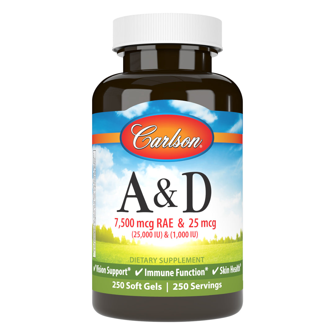 Vitamins A & D 25,000 IU + 1,000 IU