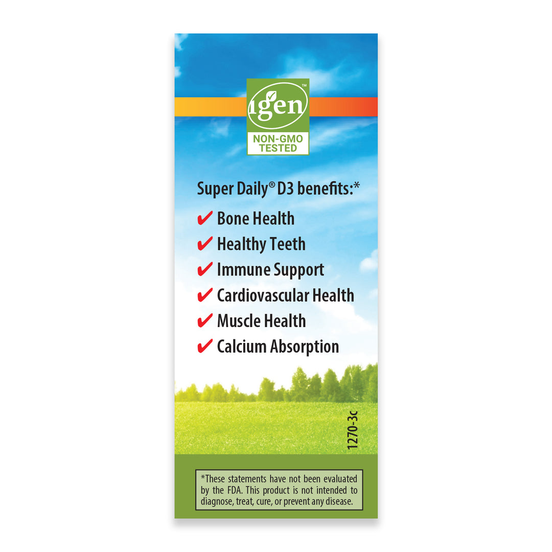 Super Daily® D3 1,000 IU (25 mcg)