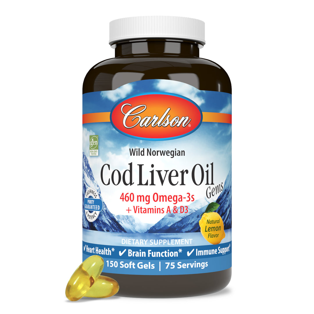 Cod Liver Oil Gems