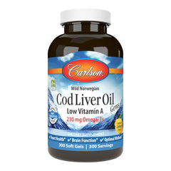 Cod Liver Oil, Low Vitamin A