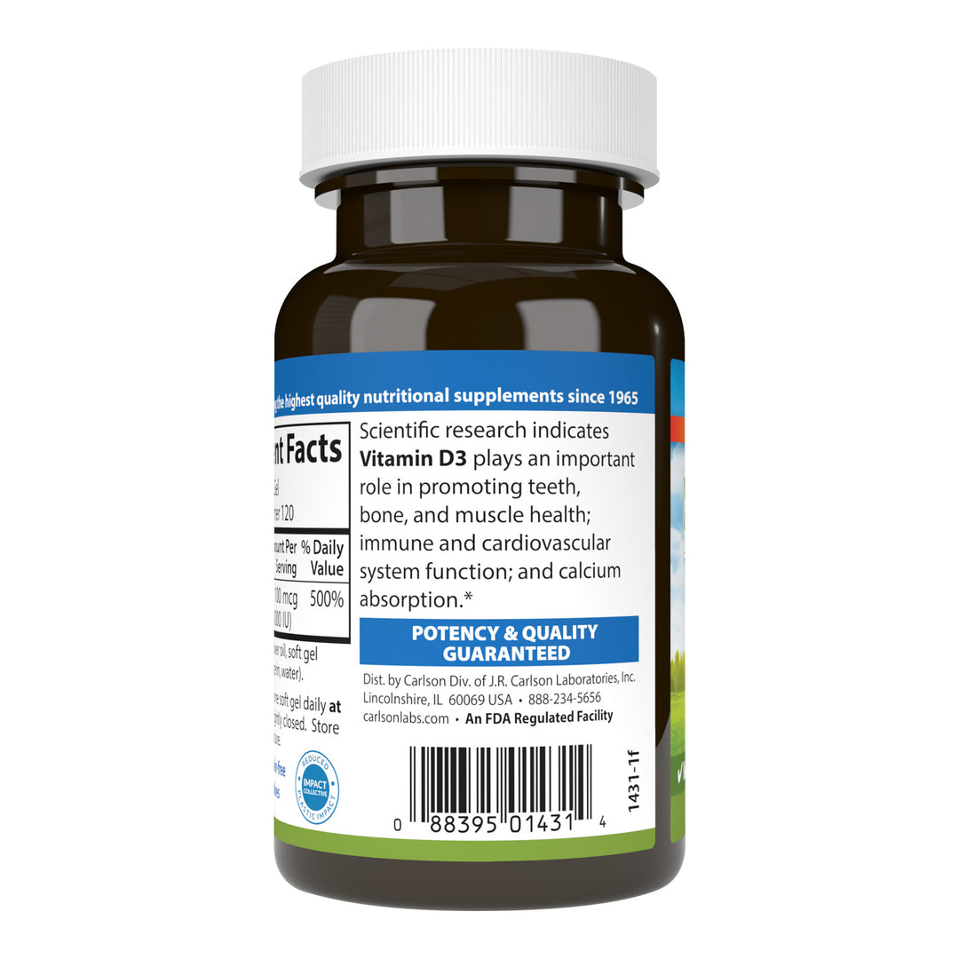 Vitamin D3 4,000 IU (100 mcg)