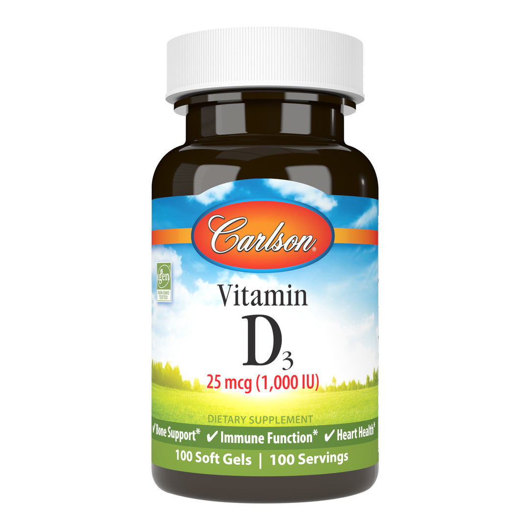 Vitamin D3 1,000 IU (25 mcg)