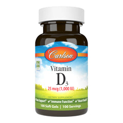 Vitamin D3 1,000 IU (25 mcg)