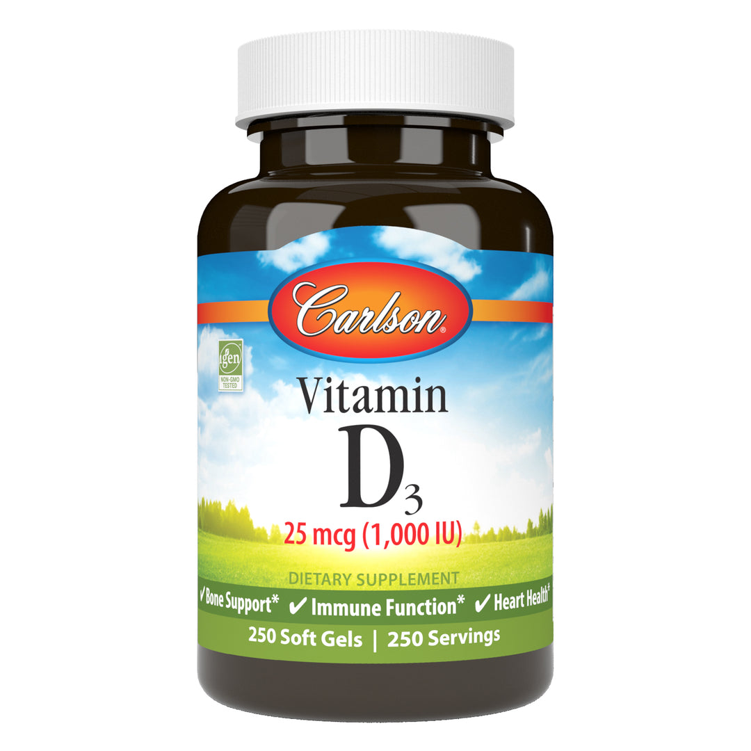 Vitamin D3 1,000 IU (25 mcg)