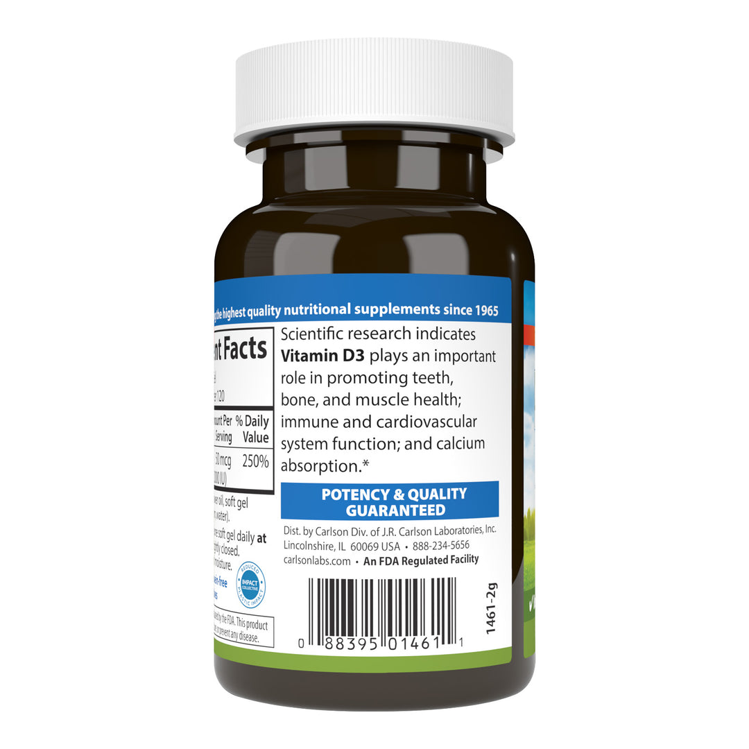 Vitamin D3 2,000 IU (50 mcg)