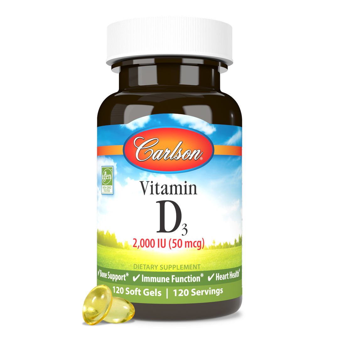 Vitamin D3 2,000 IU (50 mcg)