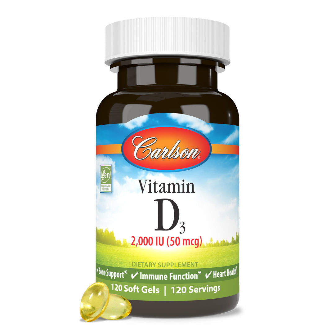Vitamin D3 2,000 IU (50 mcg)