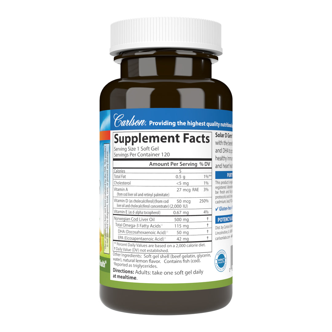 Solar D Gems® 2,000 IU (50 mcg)