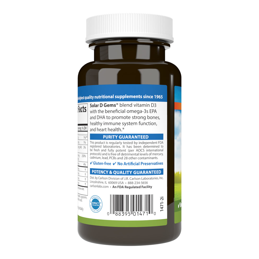 Solar D Gems® 2,000 IU (50 mcg)